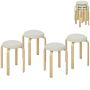 Stools, 4 pcs.