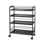 Tattoo equipment storage system ASYSTOR PRO INK 1015, 4 shelves, Black