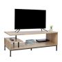 Televizoriaus staliukas Relaxdays, 3 atviros lentynos, 106 × 40 × 39,5 cm