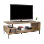 Televizoriaus staliukas Relaxdays, 3 atviros lentynos, 106 × 40 × 39,5 cm