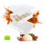 Tešlos kildinimo dėžučių rinkinys Relaxdays, 2 vnt., po 6 vietas, 40 × 7 × 30 cm