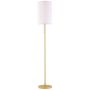 Floor lamp Homcom 25x25x157cm., white/gold color
