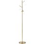 Floor lamp Homcom 27x27x169cm., gold/white