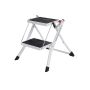 Steel ladder with 2 steps GSL02WT