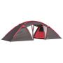 Tunnel tent, 6 people, 2 bedrooms, 615 × 235 × 195 cm
