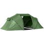 Tunnel camping tent, 4-person, 430 × 240 × 170 cm