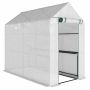 Tunnel greenhouse, 4 shelves, 120 × 186 × 190 cm