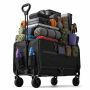 Turistinis rankinis vežimėlis Relaxdays, sulankstomas, apie 120 l, apie 150 kg, 50 × 97 × 76 cm