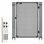Fence gate VEVOR NLPFRG1, Black, 120 × 75 cm
