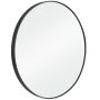 Mirror 3.6x61cm., black