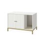 Cabinet/litter box for cats, white