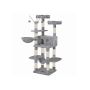 Scratching post 164 cm., light gray