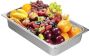 Stainless steel hotel frying pan, 4 inch deep, 0.8mm thick, commercial