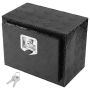 Aluminum tool box under truck trailer, 45.7x30.5x35.6 cm
