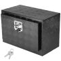 Aluminum waterproof truck tool box 24x14x16" with lock