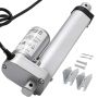 12 V linear actuator, 101.6 mm stroke, 15 mm/s, 1000 N, IP54, mounting bracket