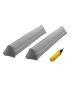 Inflatable Bed Bumpers for Toddlers, Non-Slip, 47.4 Inch (2 Pack)