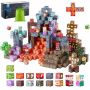 Magnetic building blocks set 150 pcs., STEM constructor for children 3+