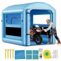 Inflatable paint booth 3x2.5 m with 550 W blower and air filter