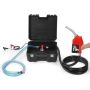 Portable 12V diesel transfer pump, 38 l/min, 186W