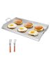Stainless steel universal gas rectangular frying pan 36x22 inches