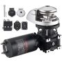Vertical fishing winch 12 V, 600 W, stainless steel, 320 kg, for boats 6-11 m
