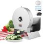 Electric vegetable slicer, adjustable thickness 0-12 mm, stainless steel