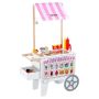 Children's ice cream cart with 20+ accessories, 3-7 years.