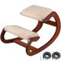 Ergonomic kneeling chair with hip cushion, 99.8 kg load capacity