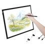 Light board A3 LED, USB, 3 brightness levels, black