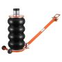 Pneumatic jack 6 t with adjustable handle and rubber pad