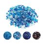 Fireplace glass and stones, 4.5 kg, 19 mm, cobalt blue