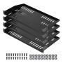 1U ventilated console server shelf, 254 mm, 4 pcs.