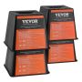 Trailer Jack Blocks, 6000 lbs, 4 pcs, Polypropylene