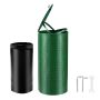 Outdoor Dog Waste Bin with 50 Bags & Lid, 11.5 Gallon