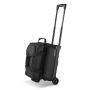 Bowling ball bag with wheels, for 2 balls and shoes (up to size 16)