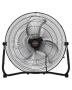 2 pcs. 20 inch industrial floor fans, metal, 3 speeds, 360° adjustable