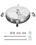 Pressure washer 18 inch, 4000 PSI, stainless steel, 4 wheels, 2 spray nozzles