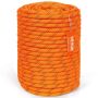 Double braided polyester rope for arborists, 1.3 cm x 67 m