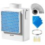 3-in-1 indoor dryer vent kit, ABS, 99 mm exhaust outlet