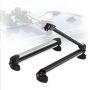Car roof rack for skis and snowboards, 2 holders with lock
