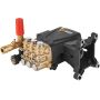 Pressure Washer Pump, 25.4mm Shaft, Horizontal Triple Piston, 4400 PSI, 4 GPM, Replacement, Compatible with Simpson Morflex 40224-40226