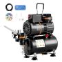 Airbrush kit with compressor, 3.5 L tank, 0.3 mm tip