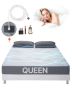Grounding sheet, queen size, cotton-silver, gray, with cord and tester
