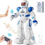 Programmable RC robot for kids, interactive remote control toy