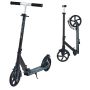 Folding children's scooter with adjustable handle, black