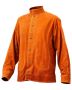 Fire and heat resistant oxhide welding jacket, size M
