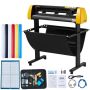 Vinyl cutter 34 inch with 3 blades and LCD display