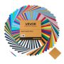 HTV vinyl film set 80 pcs., 30x30 cm, colored