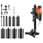 Diamond core drilling machine for concrete, 20-254 mm, 2500 W, wet and dry drilling stand